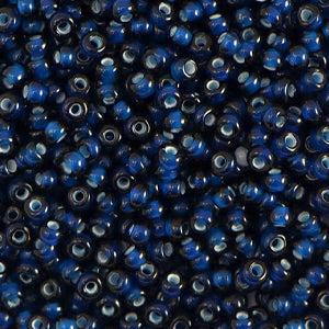 Preciosa rocailles glas patriot blue 8/0 (3mm) - 5 gram-Kralen-Kraaltjes van Renate