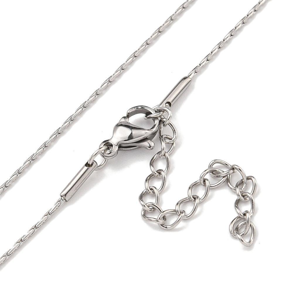 RVS Ketting Boston Link Chain Zilver 45.3cm - per stuk-Ketting-Kraaltjes van Renate