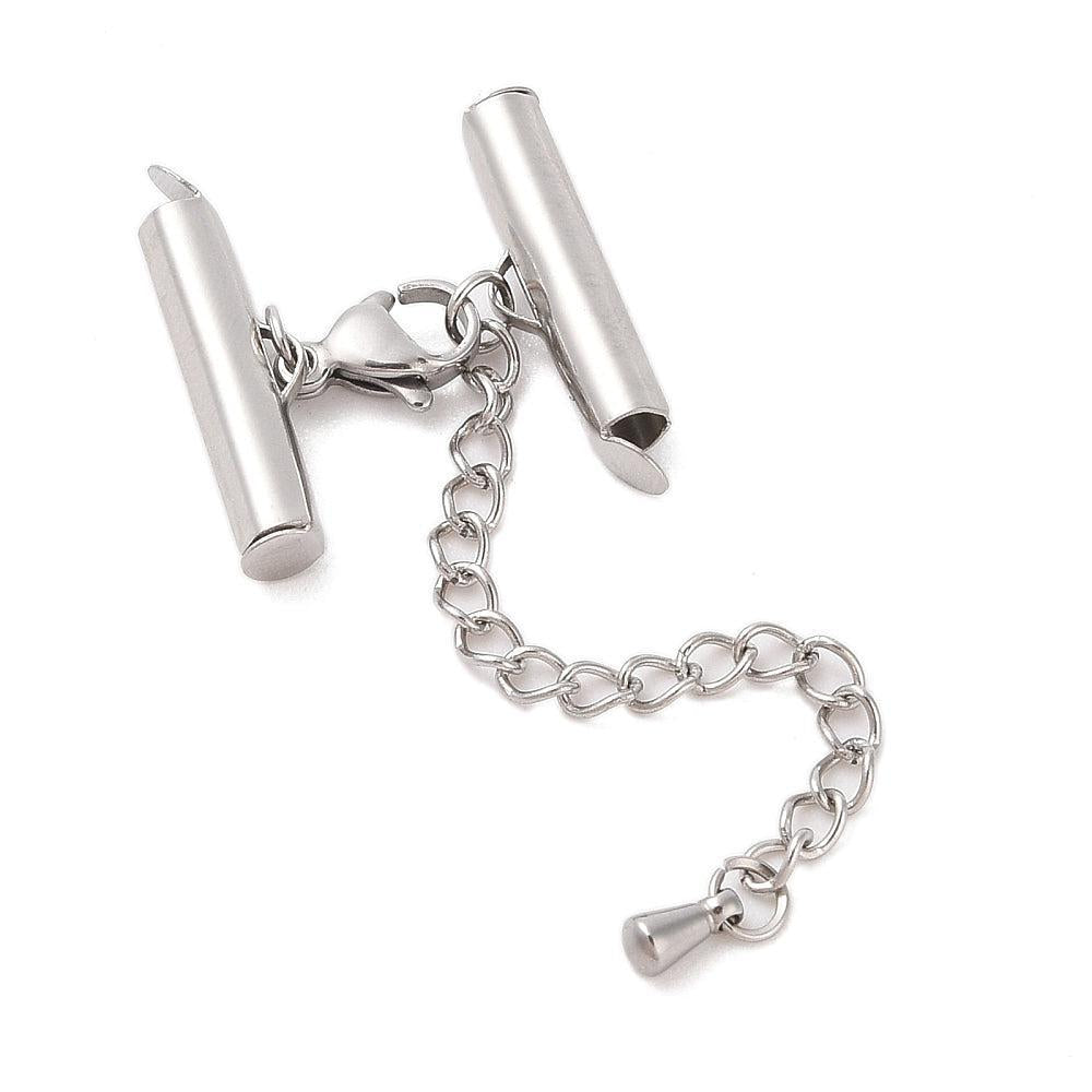 RVS Verlengketting Set Zilver 22mm - per set-Kraaltjes van Renate