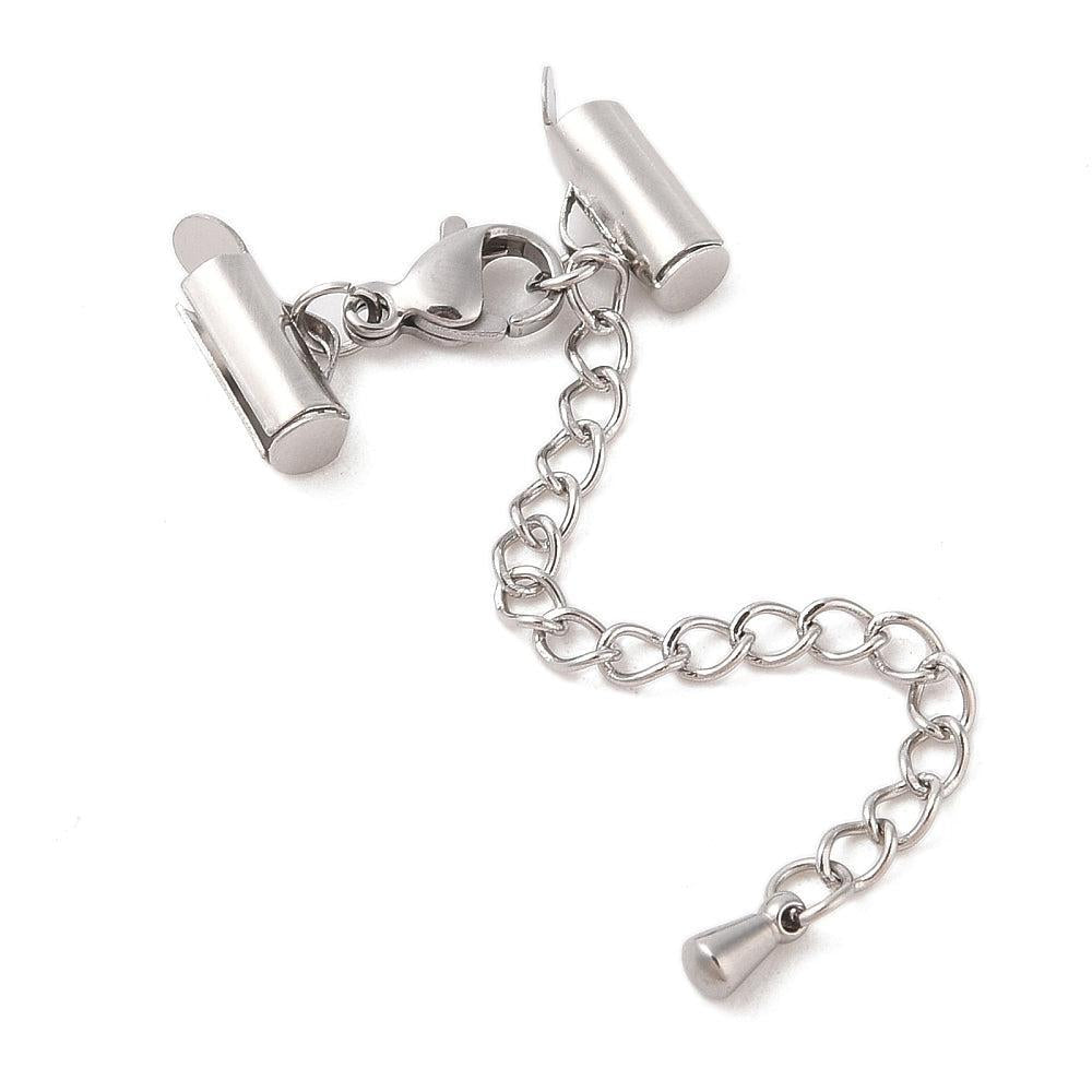 RVS Verlengketting Set Zilver 39mm - per set-Kraaltjes van Renate