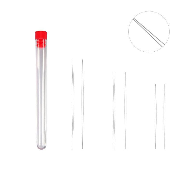 Rijgnaalden Big Eye Set RVS Rood 45-108mm - per set (7 stuks)-Gereedschap-Kraaltjes van Renate