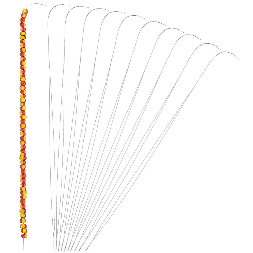 Rijgnaalden Gebogen RVS Staalkleur 11.6cm - per stuk-Gereedschap-Kraaltjes van Renate
