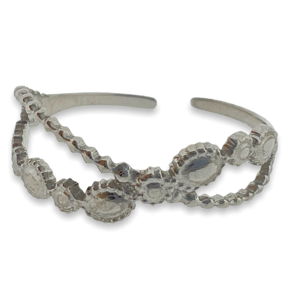 Ring horse eye zilver stainless steel-Sieraden-Kraaltjes van Renate