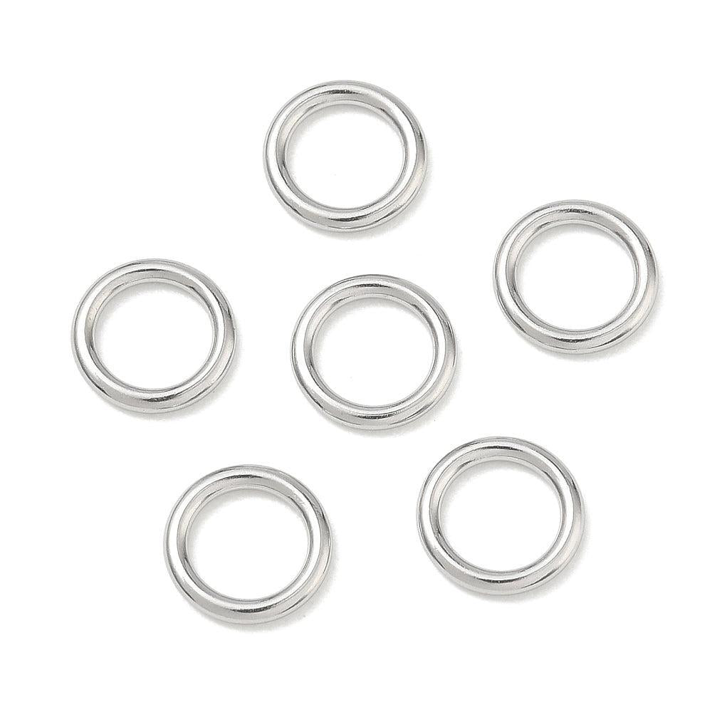 Ringetje Gesloten Zilver 10x1.5mm - per stuk