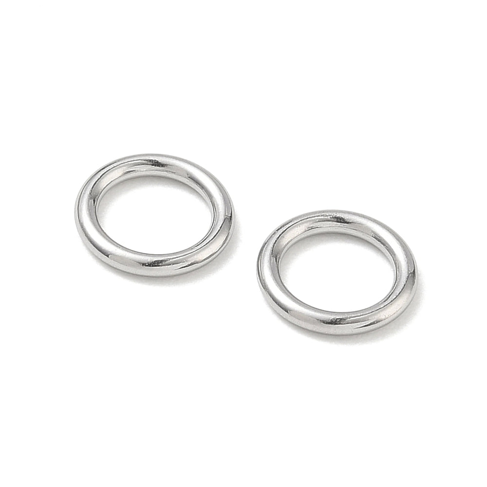Ringetje Gesloten Zilver 10x1.5mm - per stuk