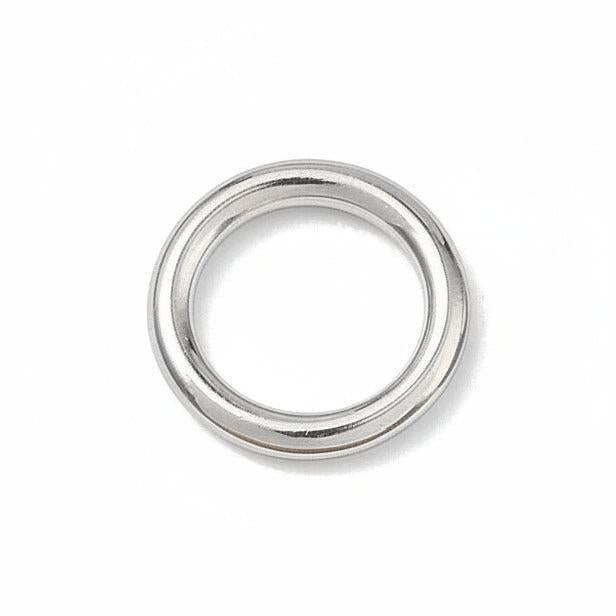 Ringetje Gesloten Zilver 10x1.5mm - per stuk