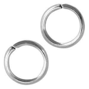 Ringetjes RVS 5x1mm - ±125 stuks-Kraaltjes van Renate