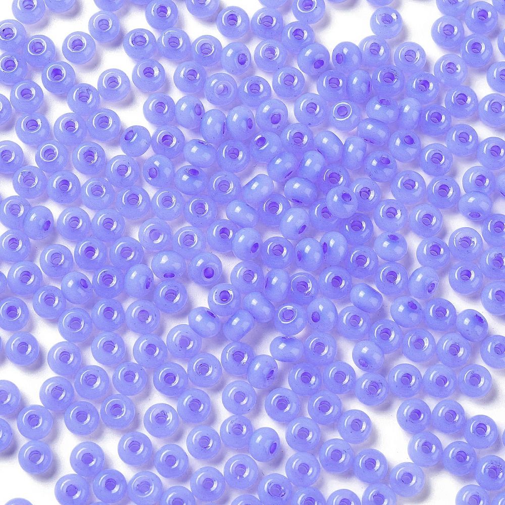 Rocailles DQ medium blue 5,5x3,5mm-Kralen-Kraaltjes van Renate