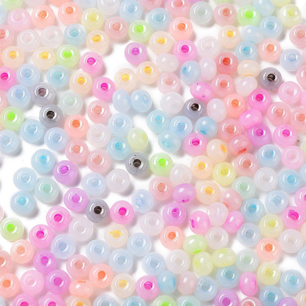 Rocailles DQ mix pastel 5,5x3,5mm-Kralen-Kraaltjes van Renate