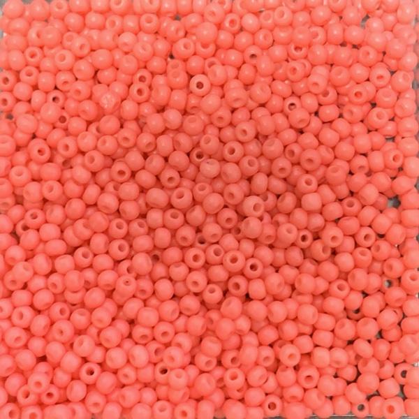 Rocailles glas DQ Coral 11/0 (2mm) - 10 gram-Kraaltjes van Renate