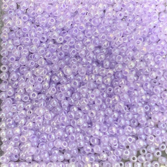 Rocailles glas DQ Lilac 11/0 (2mm) - 10 gram-Kraaltjes van Renate