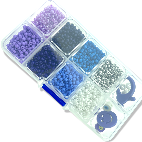 Mini starters box rocailles 3mm Frozen-DIY-Kraaltjes van Renate