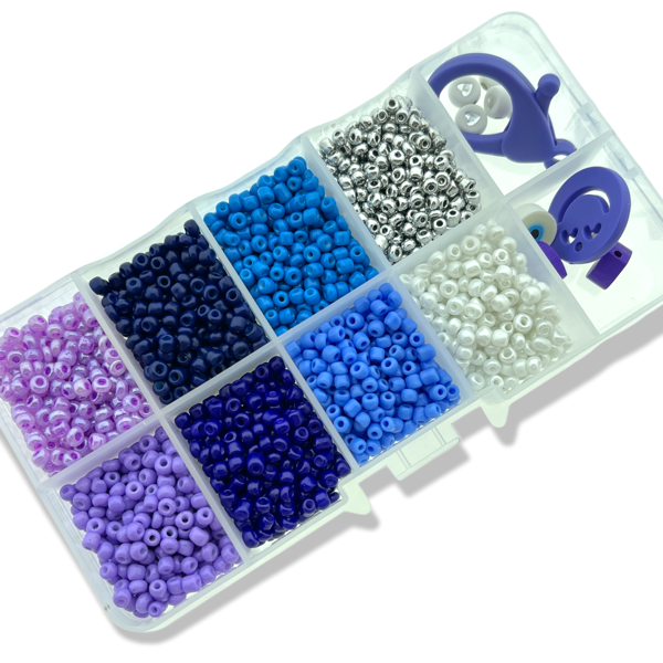 Mini starters box rocailles 3mm Frozen-DIY-Kraaltjes van Renate