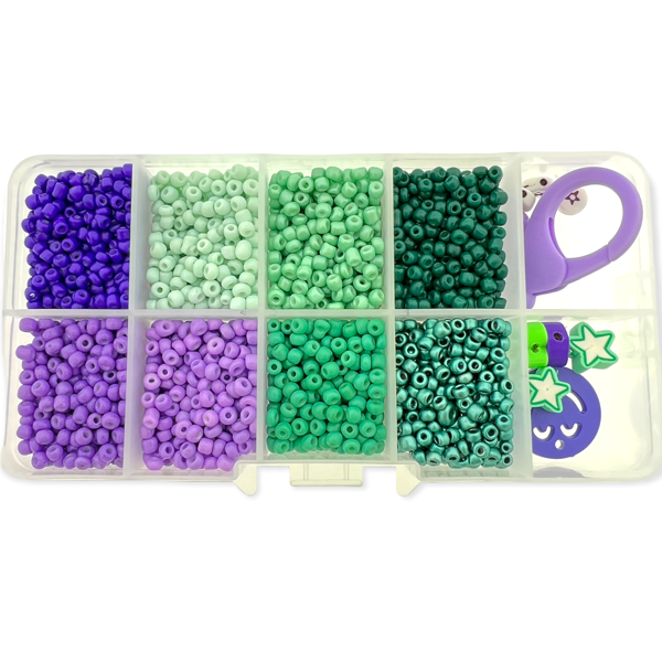 Mini starters box rocailles 3mm Mermaid-DIY-Kraaltjes van Renate