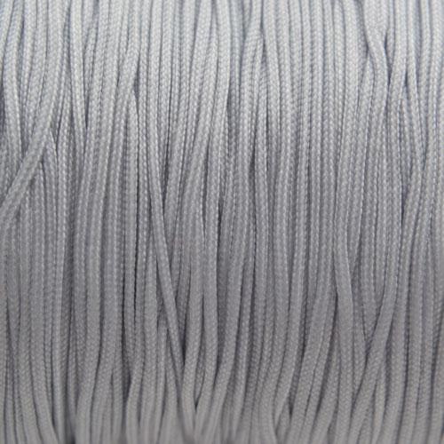 Rol nylon rattail koord licht grijs 0.8mm - 90 meter-Kraaltjes van Renate