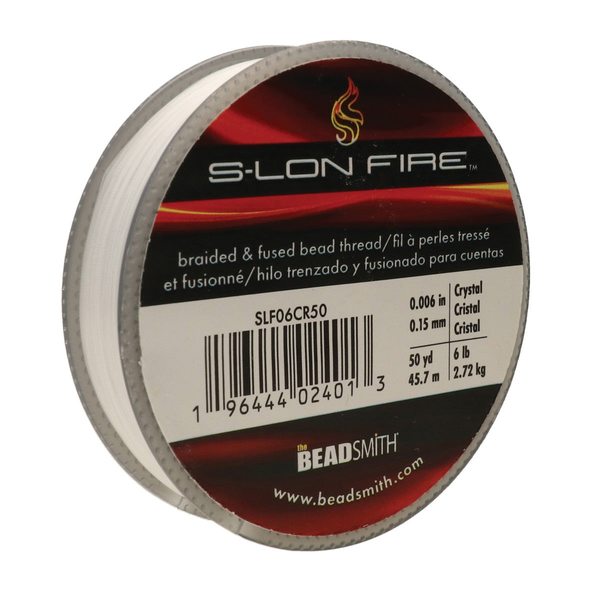 S-lon fire draad transparant 0,15mm - ±45 meter-koord-Kraaltjes van Renate