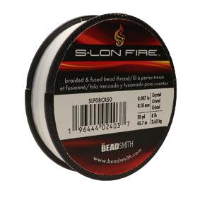 S-lon fire draad wit 0,18mm - ±45 meter-Kraaltjes van Renate