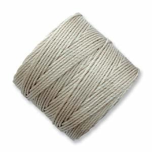 S-lon koord Tex210 - 0,5mm - Light Grey 70mtr-Kraaltjes van Renate