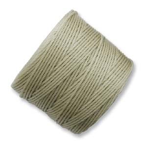 S-lon koord Tex210 - 0,5mm - Light Khaki 70mtr-Kraaltjes van Renate