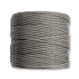 S-lon koord Tex210 - 0,5mm - grey cocao 70mtr-Kraaltjes van Renate