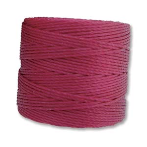 S-lon koord Tex210 - 0,5mm - wineberry 70mtr-Kraaltjes van Renate