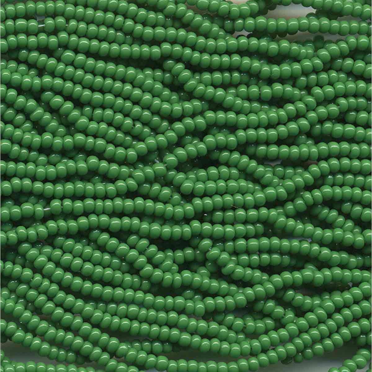 Preciosa Rocailles green 11/0 (2mm) - 10 gram