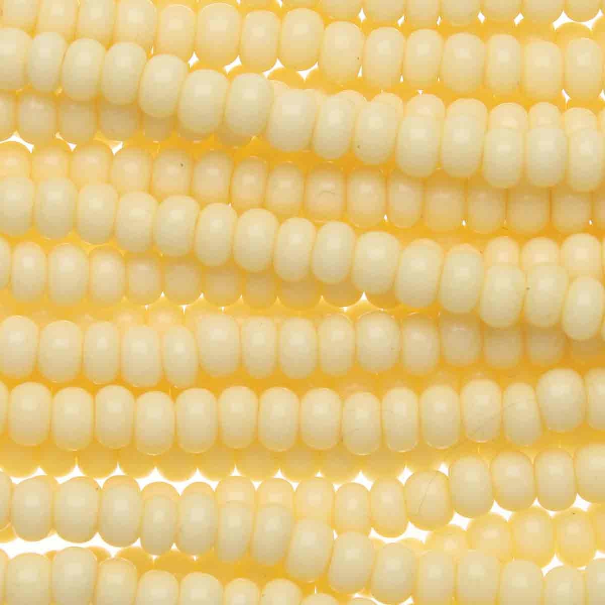 Preciosa Rocailles 06013 Czech Bone 8/0 (3.1mm) - 10 gram