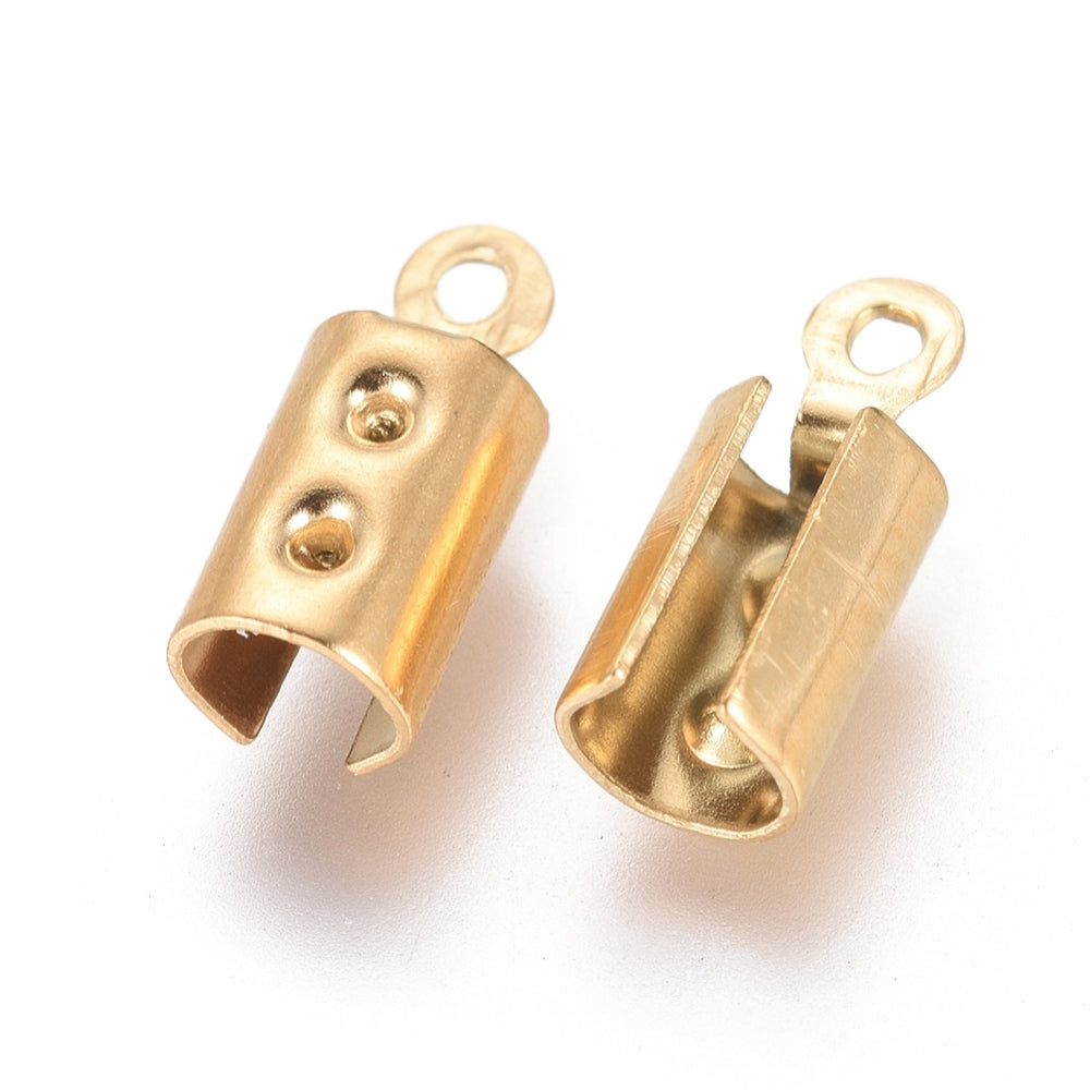 Veterklem Goud 10mm - per stuk