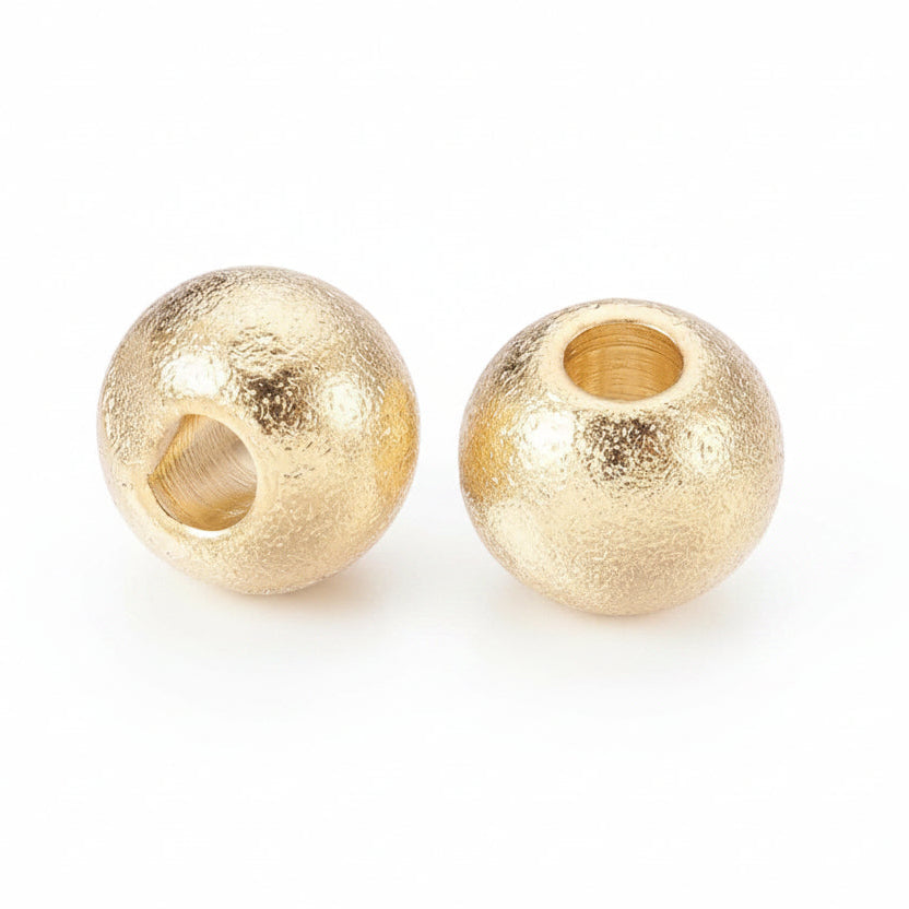 Spacer Kraal RVS Rond Goud 4mm - per stuk