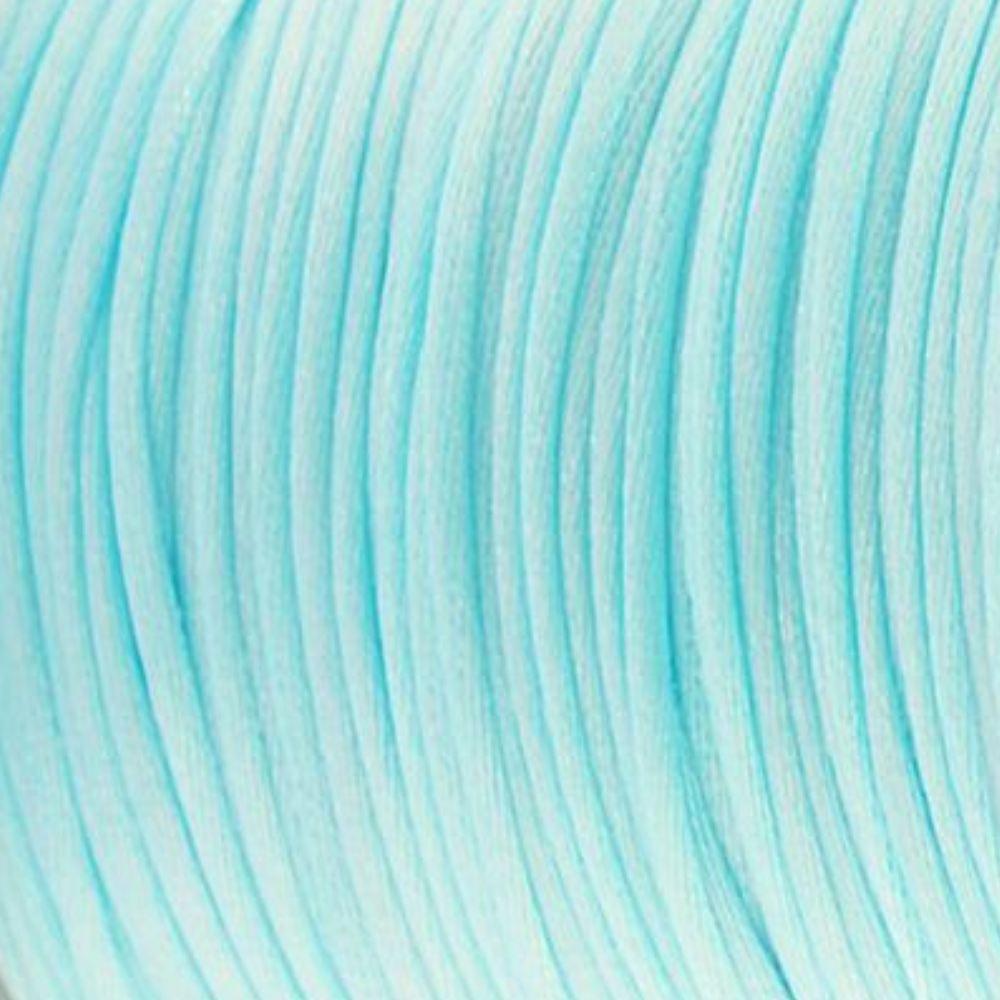 Satijn koord 1.5mm Licht blauw- 3 meter-koord-Kraaltjes van Renate