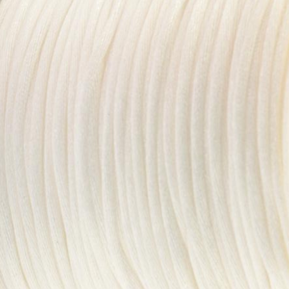 Satijn koord 1.5mm Wit - 3 meter-koord-Kraaltjes van Renate