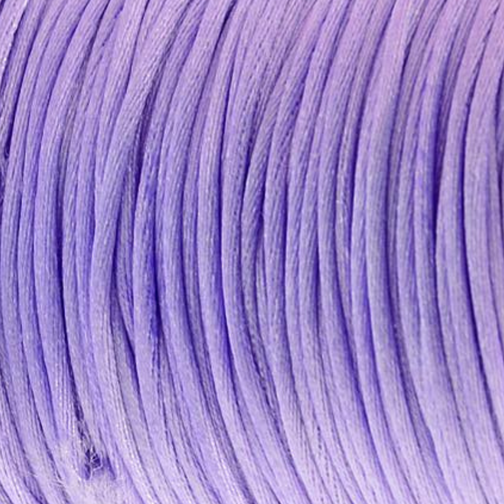 Satijn koord 1.5mm paars - 3 meter-koord-Kraaltjes van Renate