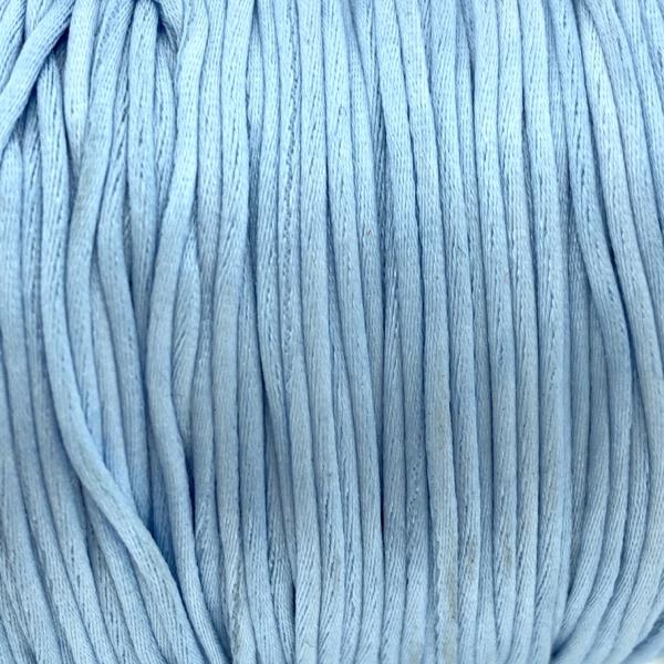 Satijn koord 1mm Jeans blue - 5 meter-Kraaltjes van Renate