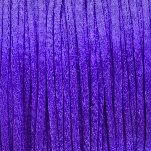 Satijn koord 1mm Mauve - 5 meter-Kraaltjes van Renate
