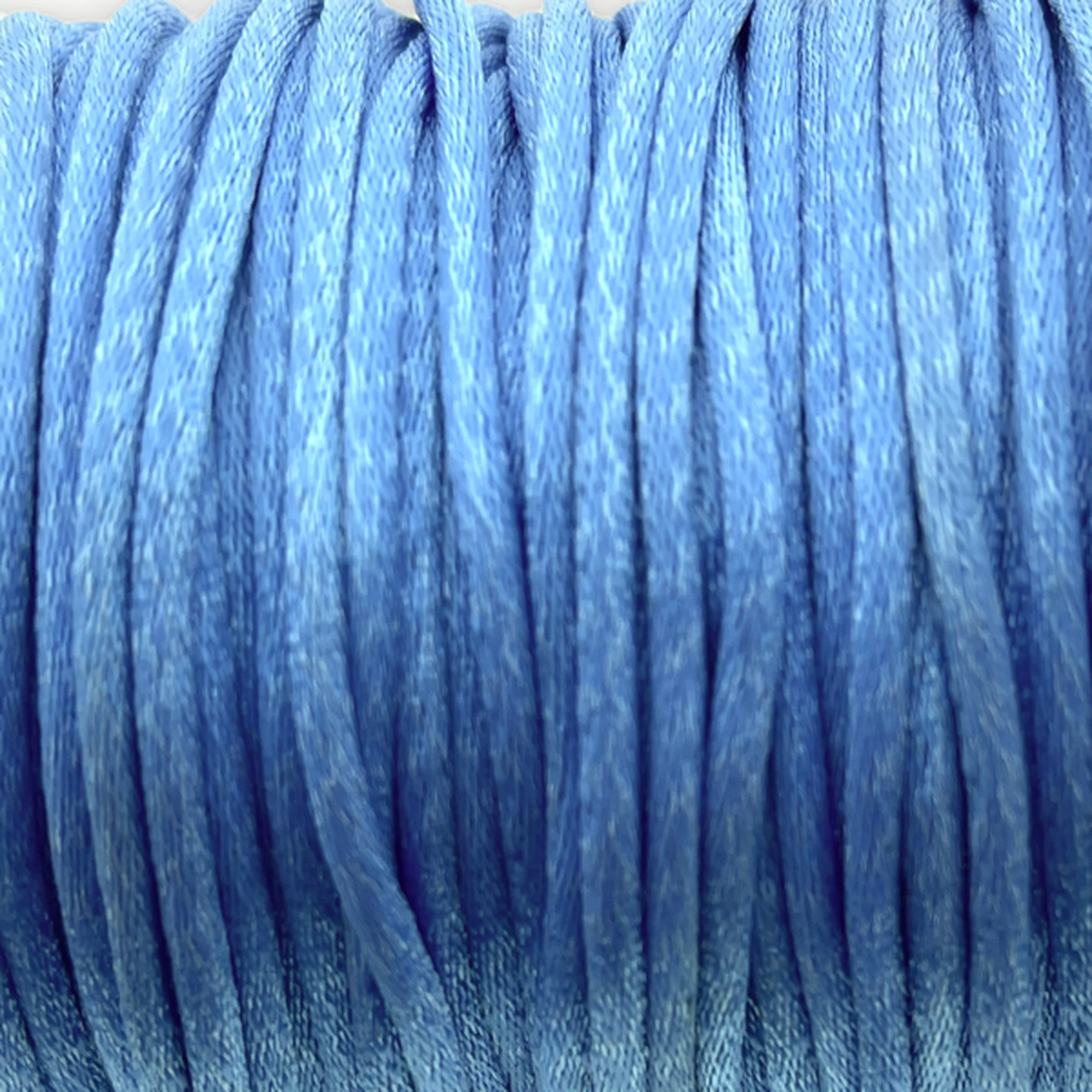 Satijn koord 2,5mm Blauw - 3 meter-koord-Kraaltjes van Renate