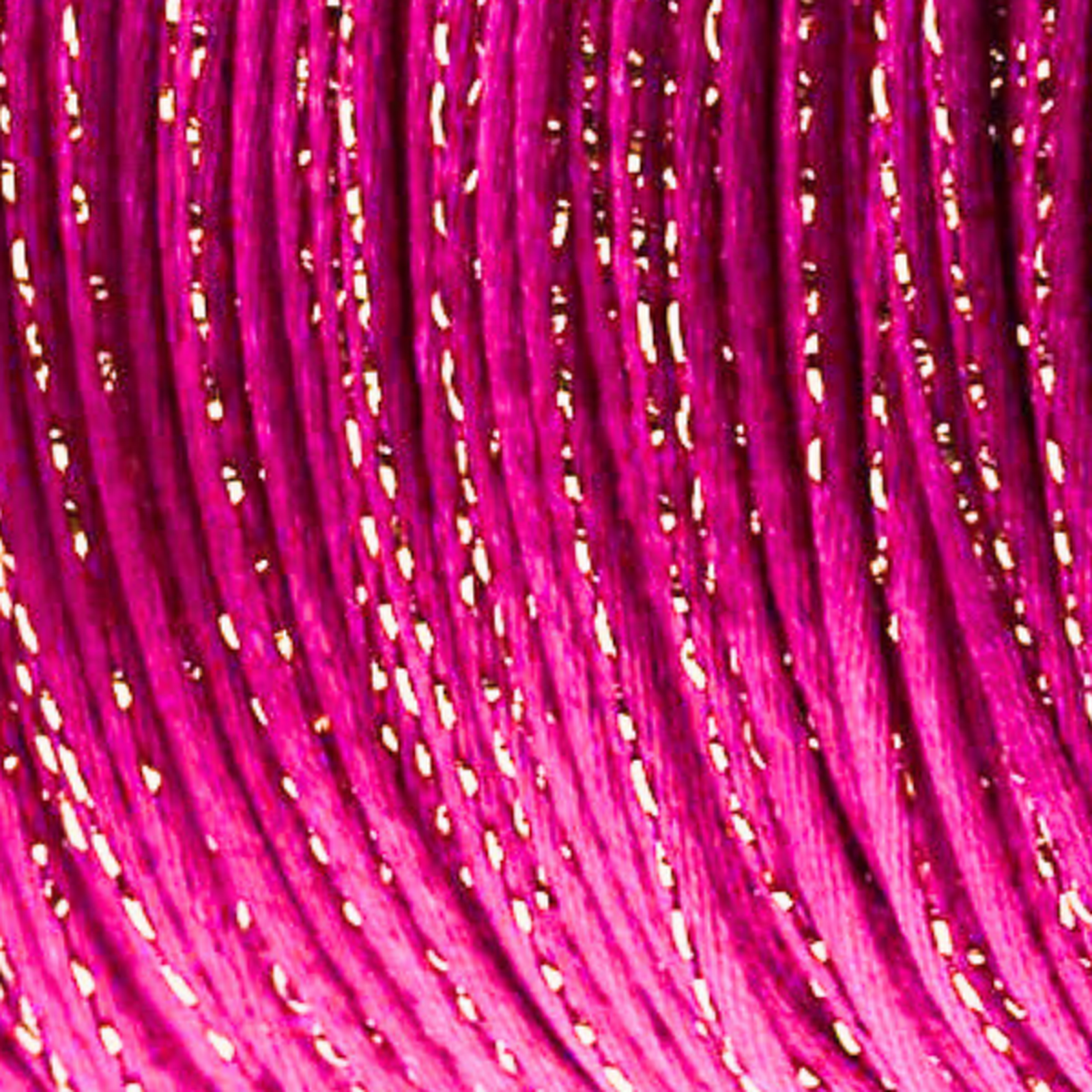 Satijn koord Fuchsia roze Goud 1,5mm - 2,5 meter-koord-Kraaltjes van Renate