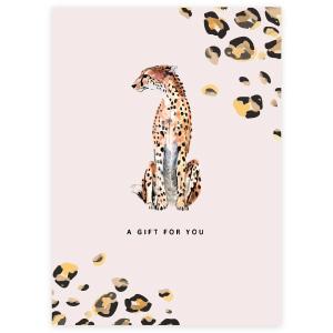 Sieraden kaartjes "A gift for you" Light beige-Kraaltjes van Renate