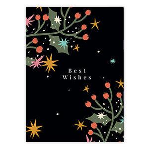 Sieraden kaartjes &quot;Best Wishes&quot; Black-onderdelen-Kraaltjes van Renate