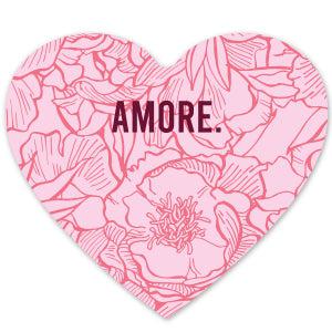 Sieraden kaartjes Hart "amore" Pink 14x12.4cm-onderdelen-Kraaltjes van Renate