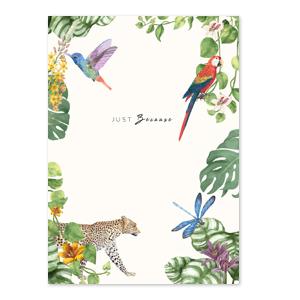 Sieraden kaartjes "Just because" Multicolour white-Kraaltjes van Renate