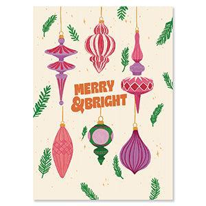 Sieraden kaartjes "Merry & Bright" - per stuk-Onderdelen-Kraaltjes van Renate
