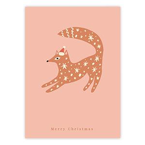Sieraden kaartjes &quot;Merry Christmas&quot; Pink-onderdelen-Kraaltjes van Renate