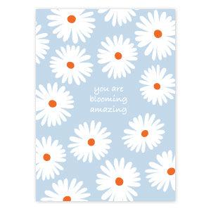 Sieraden kaartjes &quot;You are blooming amazing&quot; Light blue-onderdelen-Kraaltjes van Renate