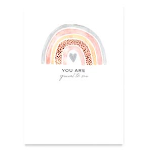 Sieraden kaartjes "You are special" Wit-Kraaltjes van Renate