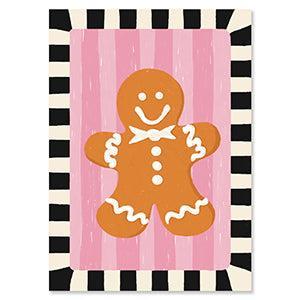 Sieraden kaartjes peperkoekmannetje - per stuk-Onderdelen-Kraaltjes van Renate