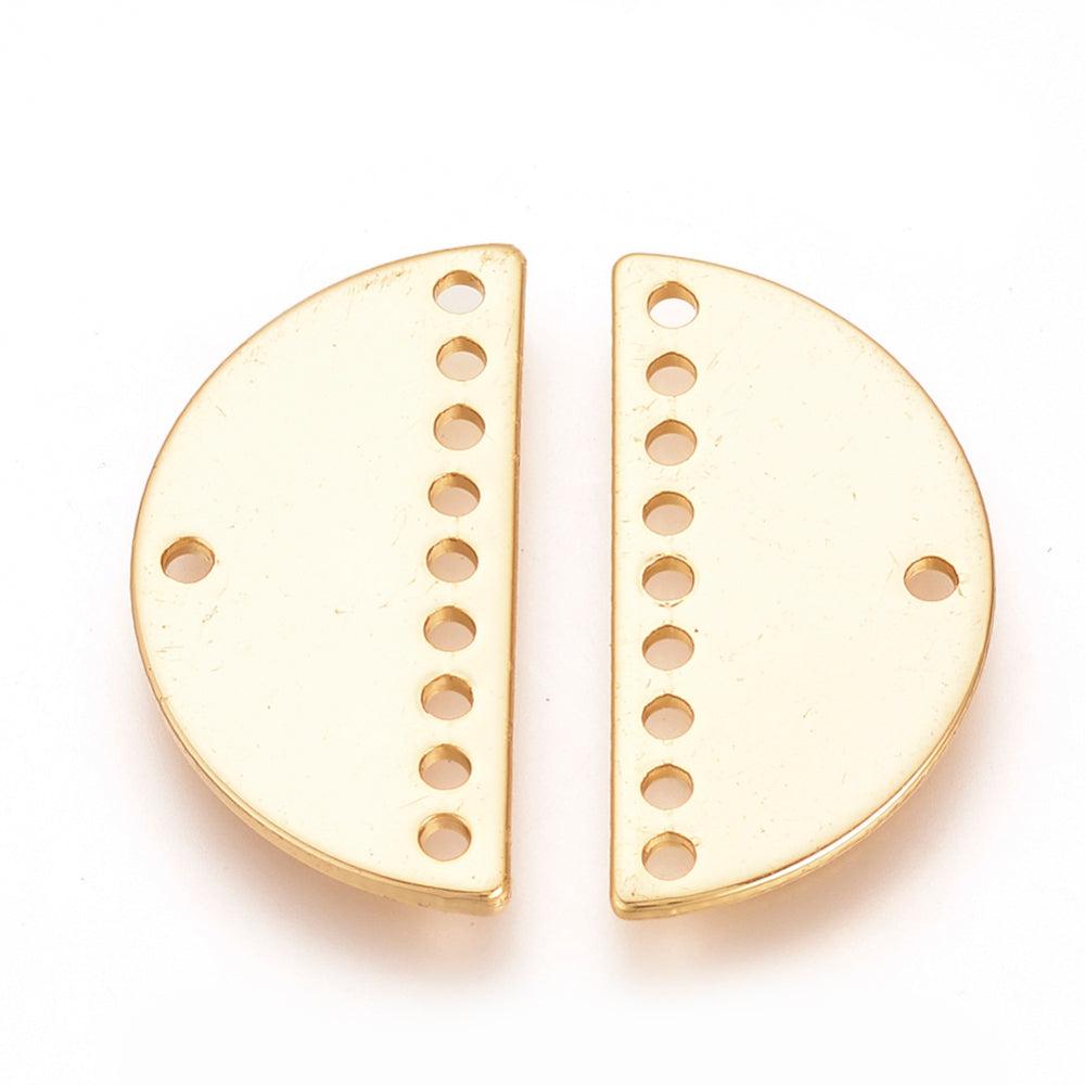 Sieraden verdeler 18K goud 11x21mm-bedels-Kraaltjes van Renate