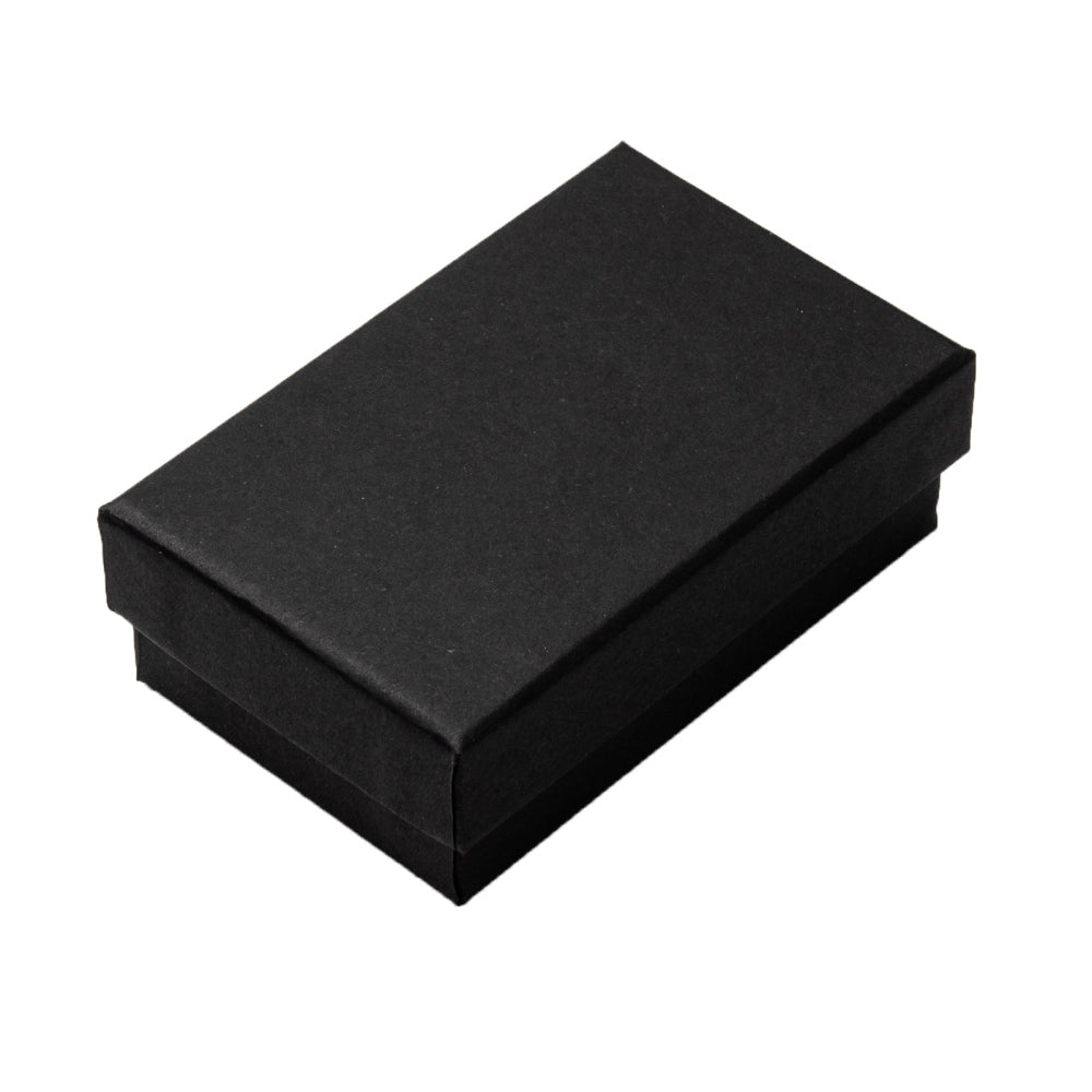 Sieradendoosje Kraft zwart 8x5x3cm-Gifts-Kraaltjes van Renate