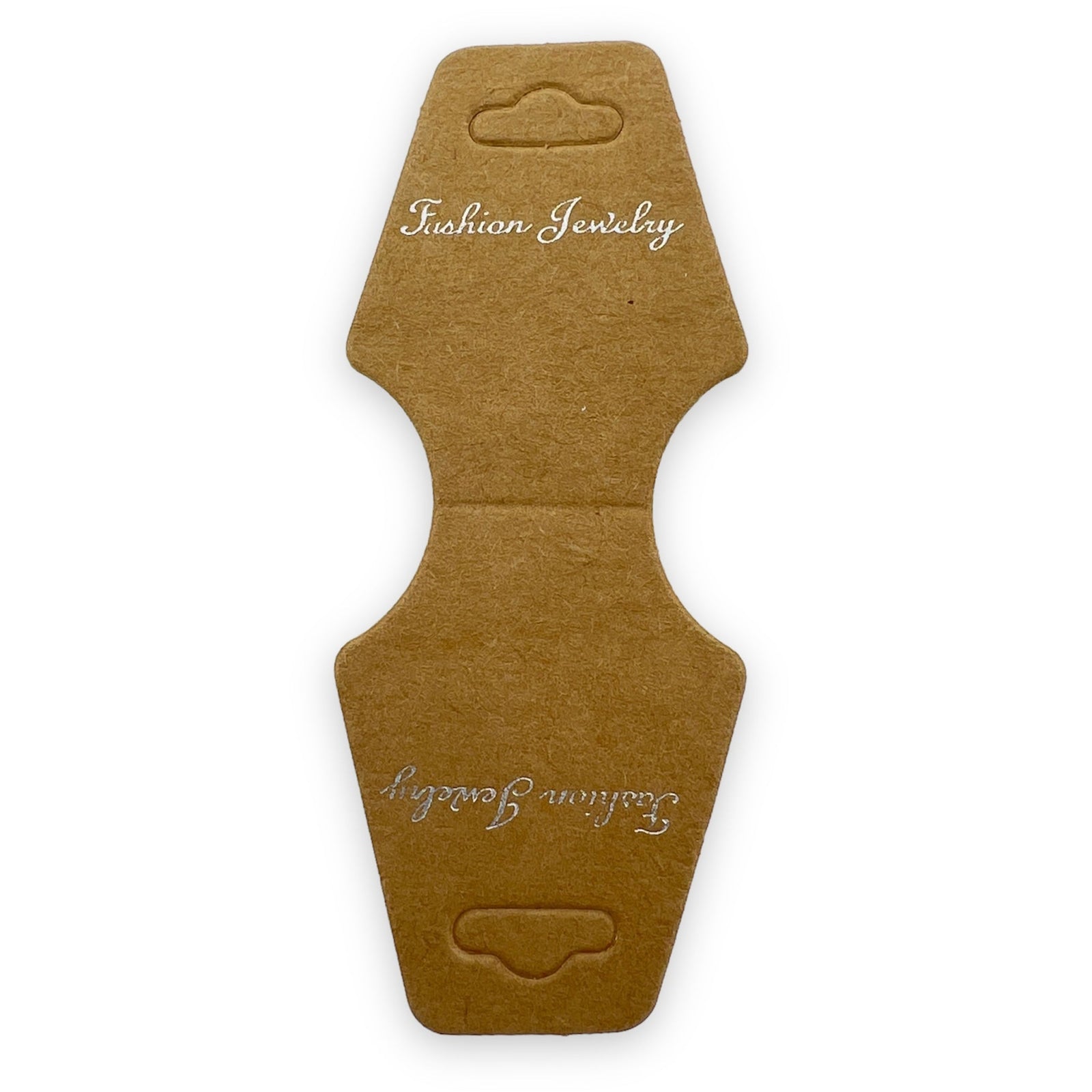 Sieradenkaartjes Kraft 9x4cm - 5 stuks-Gifts-Kraaltjes van Renate