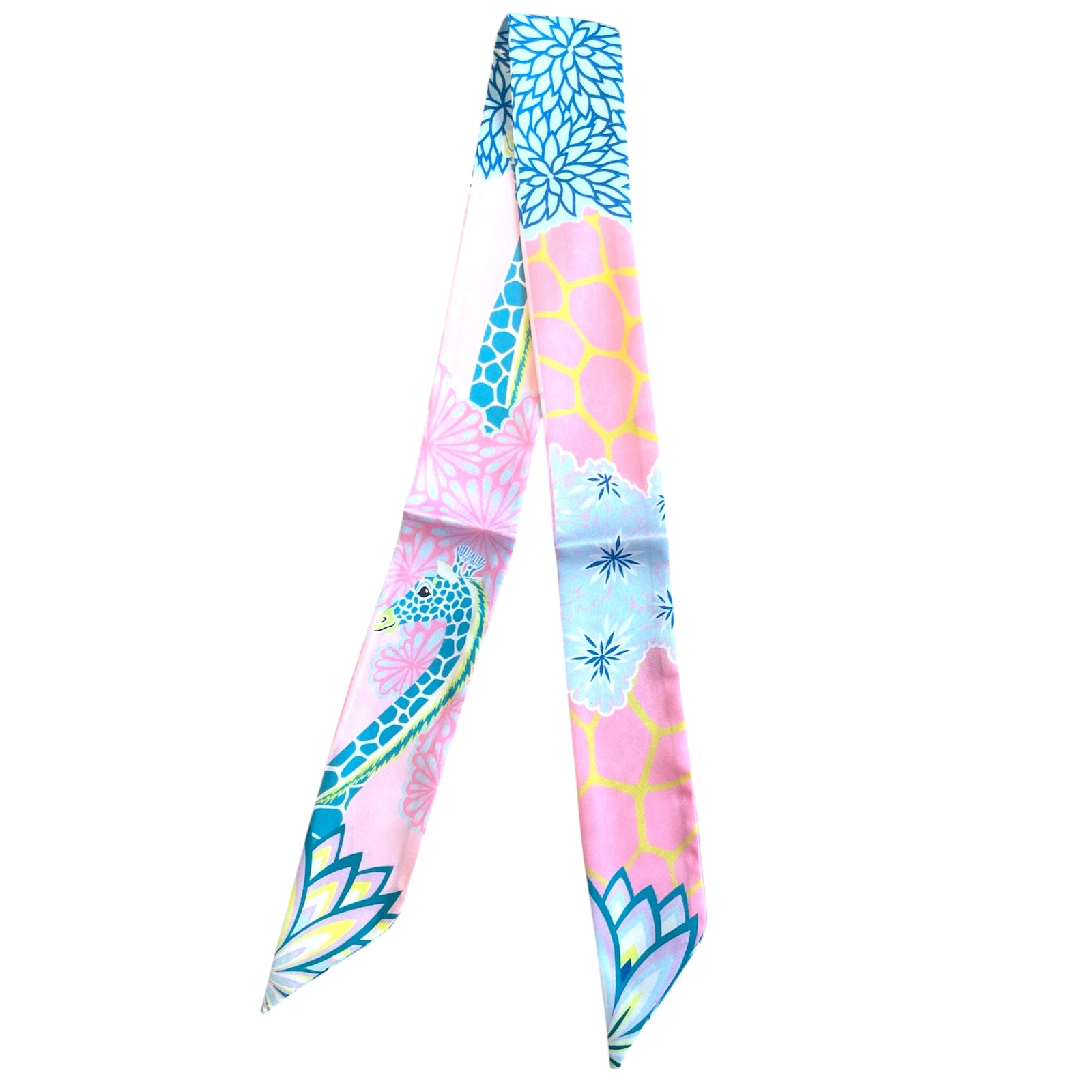 Sjaaltje Print Multicolor Giraffe - per stuk-koord-Kraaltjes van Renate