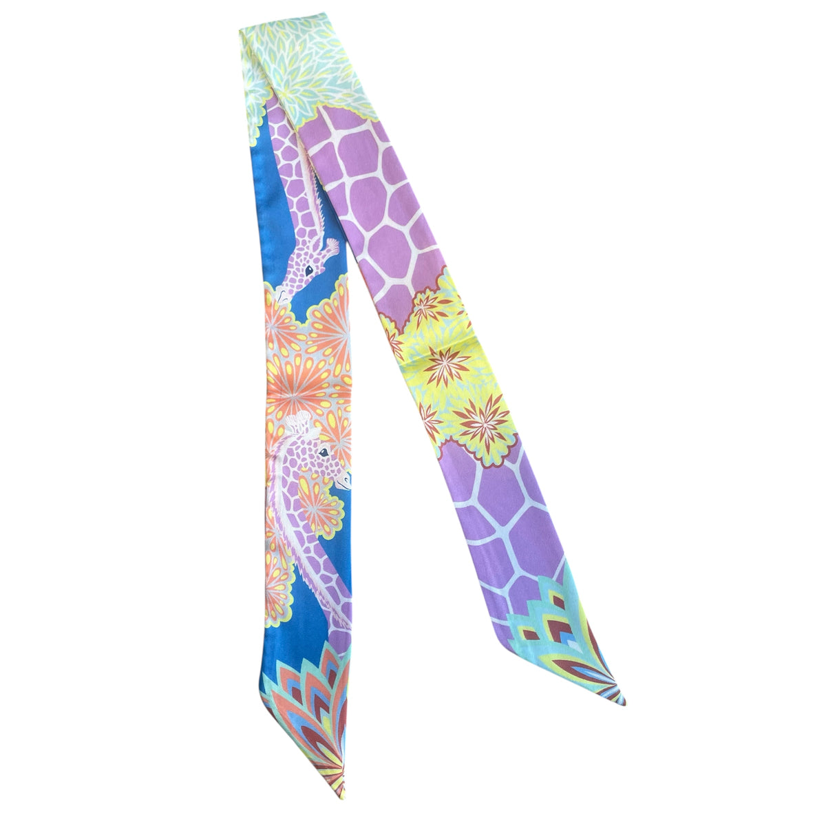 Sjaaltje Print Pastel Giraffe - per stuk-koord-Kraaltjes van Renate